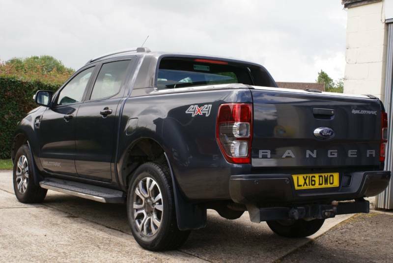 Ford Ranger Pick Up Double Cab Wildtrak 3.2 Tdci 200 - 20 LX16DWO Blue #4