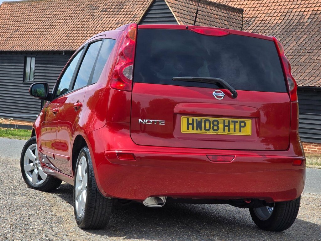 Nissan Note 1.6 16V Acenta R Euro 4 Red #4