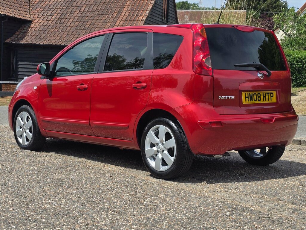 Nissan Note 1.6 16V Acenta R Euro 4 Red #6