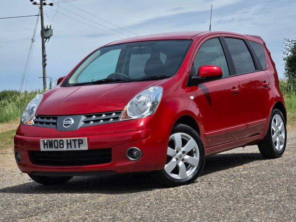 Nissan Note 1.6 16V Acenta R Euro 4 Red #2