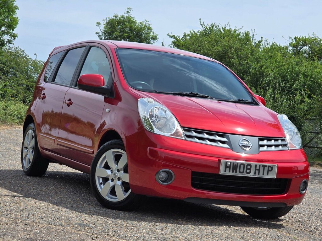 Nissan Note 1.6 16V Acenta R Euro 4 Red