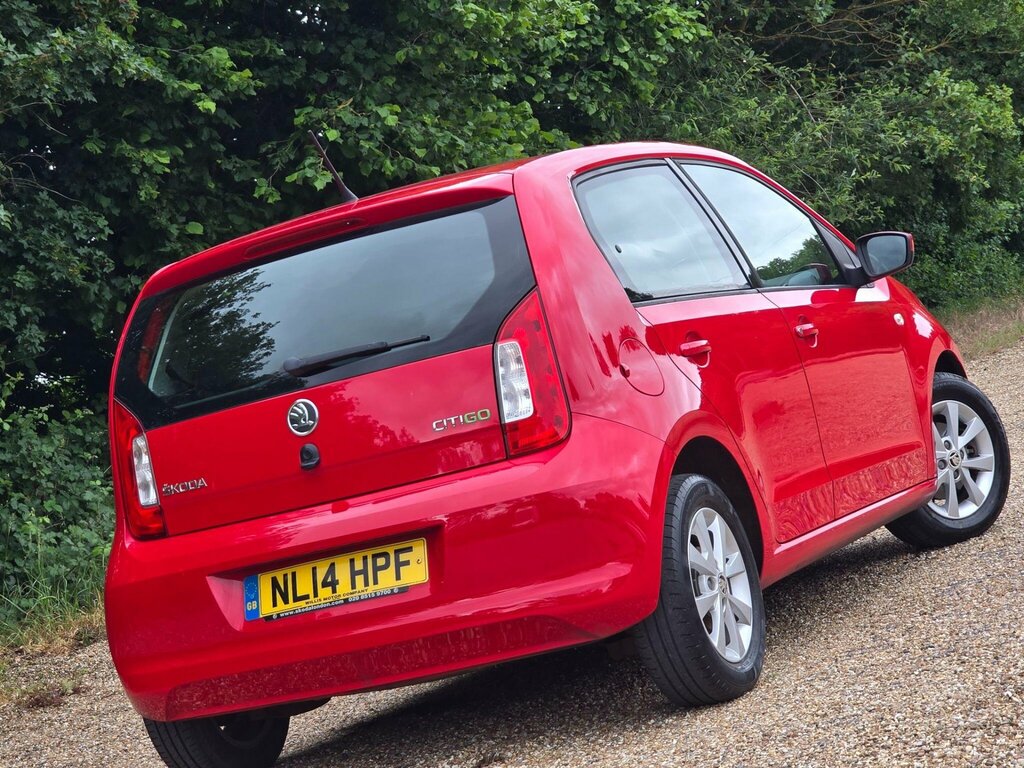 Skoda Citigo 1.0 Mpi Greentech Elegance Euro 5 Ss Red #3