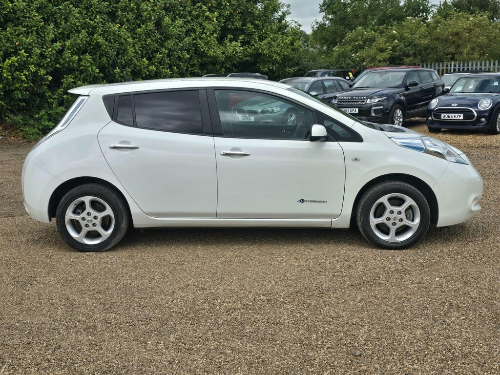 Nissan Leaf 24Kwh Acenta White #3