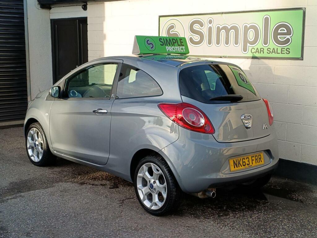 Ford KA Hatchback 1.2 Metal Euro 5 Ss 201363 NK63FRR Silver #4