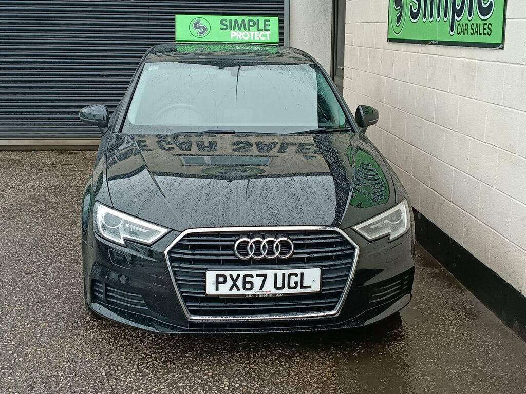 Audi A3 Hatchback 1.6 Tdi Se Technik Sportback Euro 6 Ss PX67UGL Black #2