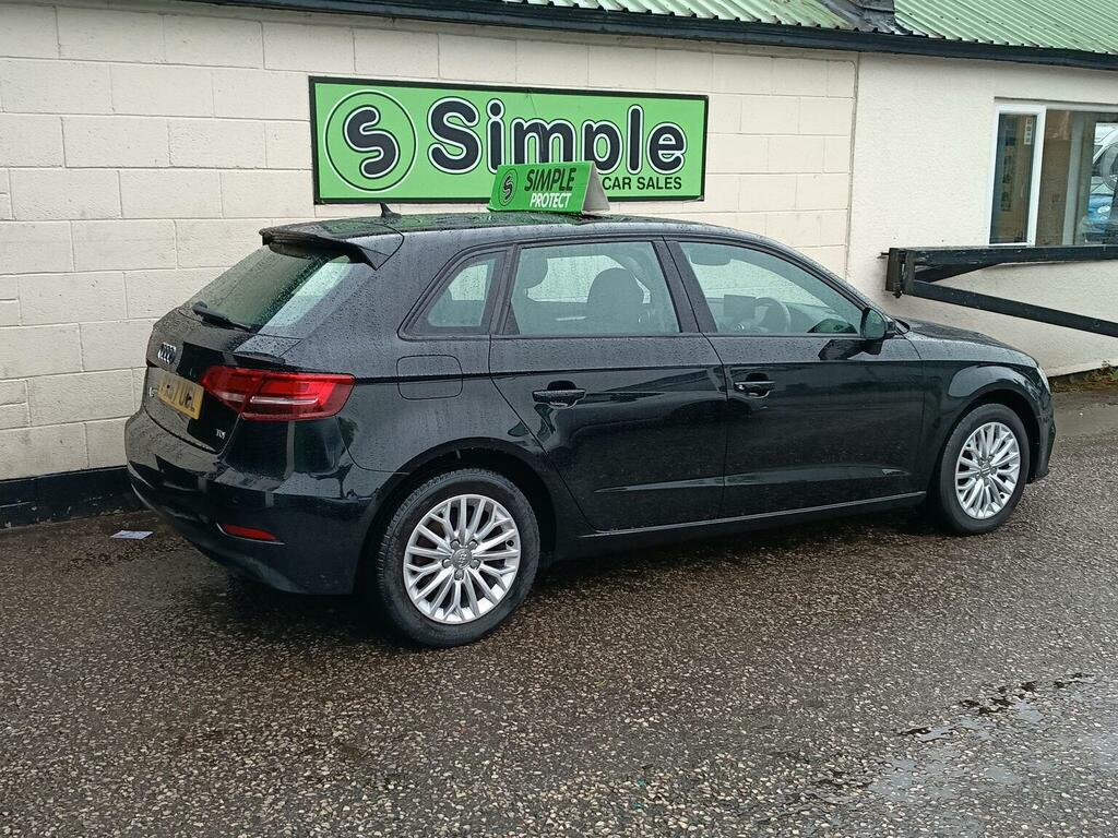 Audi A3 Hatchback 1.6 Tdi Se Technik Sportback Euro 6 Ss PX67UGL Black #6