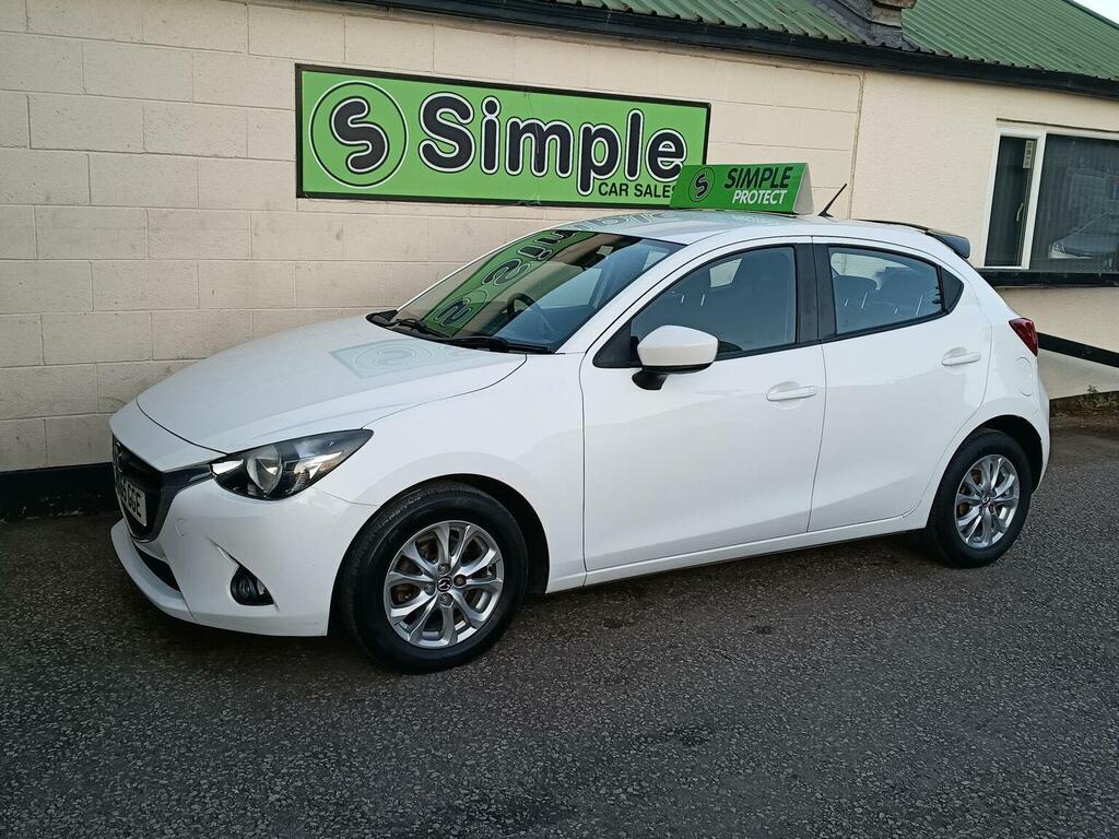 Mazda 2 Hatchback 1.5 Skyactiv-g Se-l Euro 6 Ss 20 PK65GGE White #6