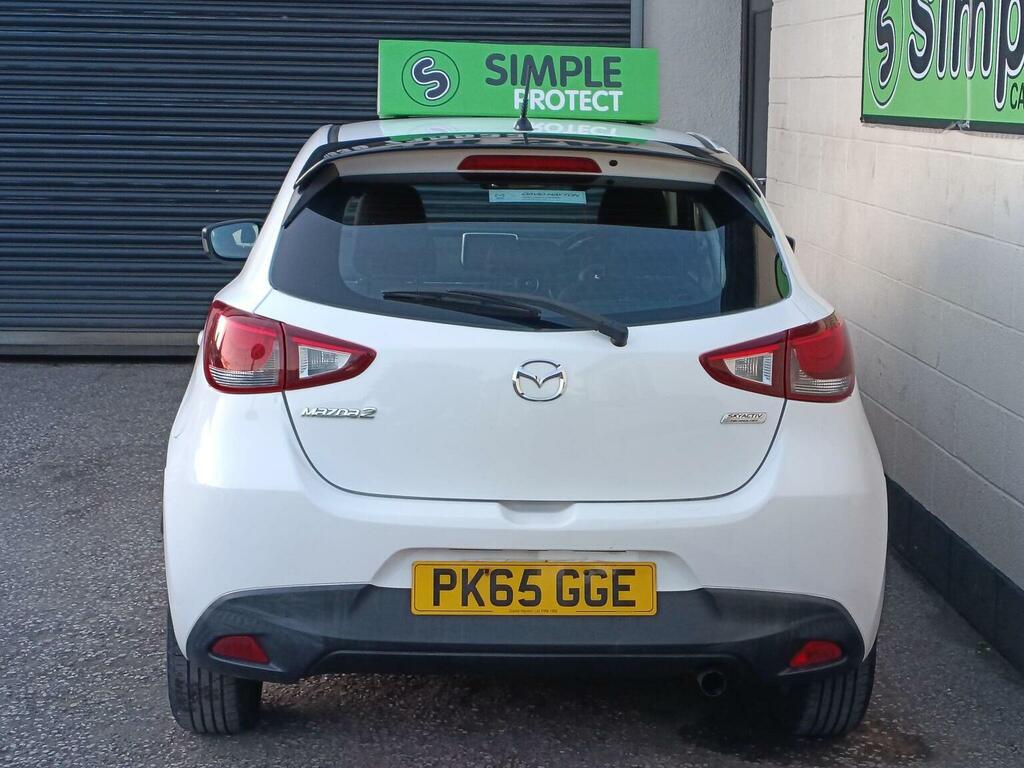 Mazda 2 Hatchback 1.5 Skyactiv-g Se-l Euro 6 Ss 20 PK65GGE White #4