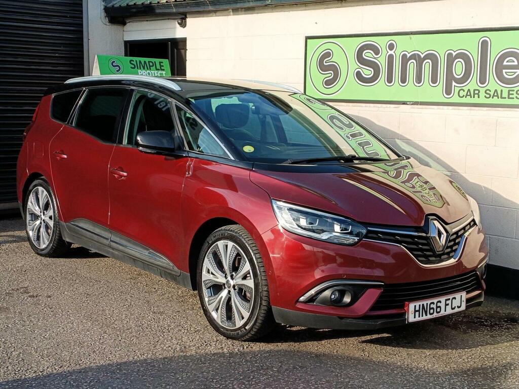 Renault Grand Scenic 1.6 Dci Dynamique S Nav Edc Euro 6 Ss Red