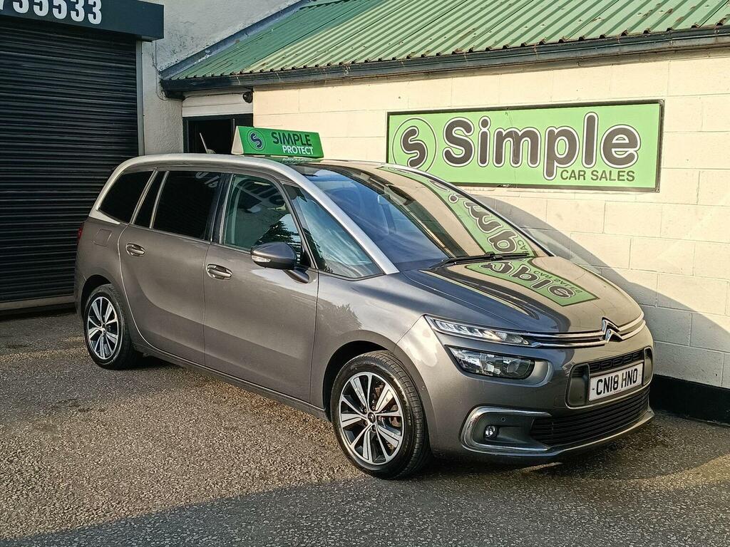Citroen Grand C4 Picasso Mpv 1.6 Bluehdi Feel Euro 6 Ss 201818 Grey