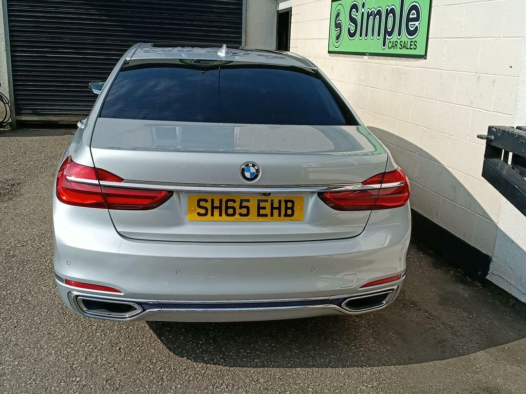 BMW 7 Series 3.0 730Ld Euro 6 Ss Silver #5