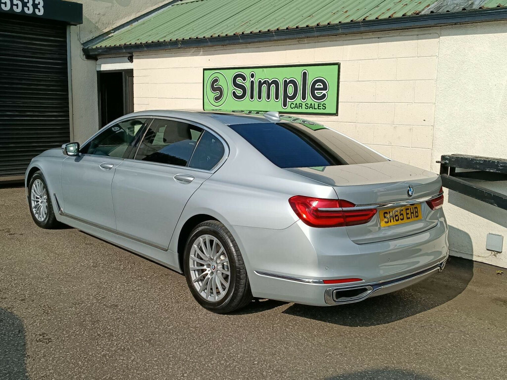 BMW 7 Series 730D Xdrive M Sport White #20