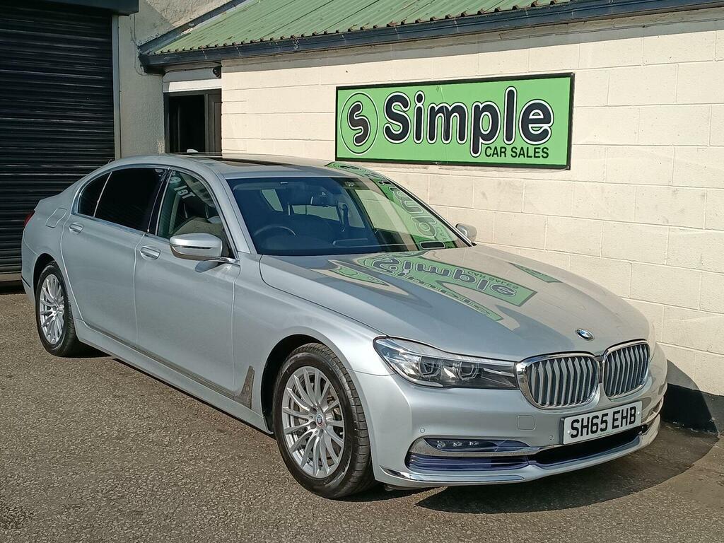 BMW 7 Series 3.0 730Ld Euro 6 Ss Silver