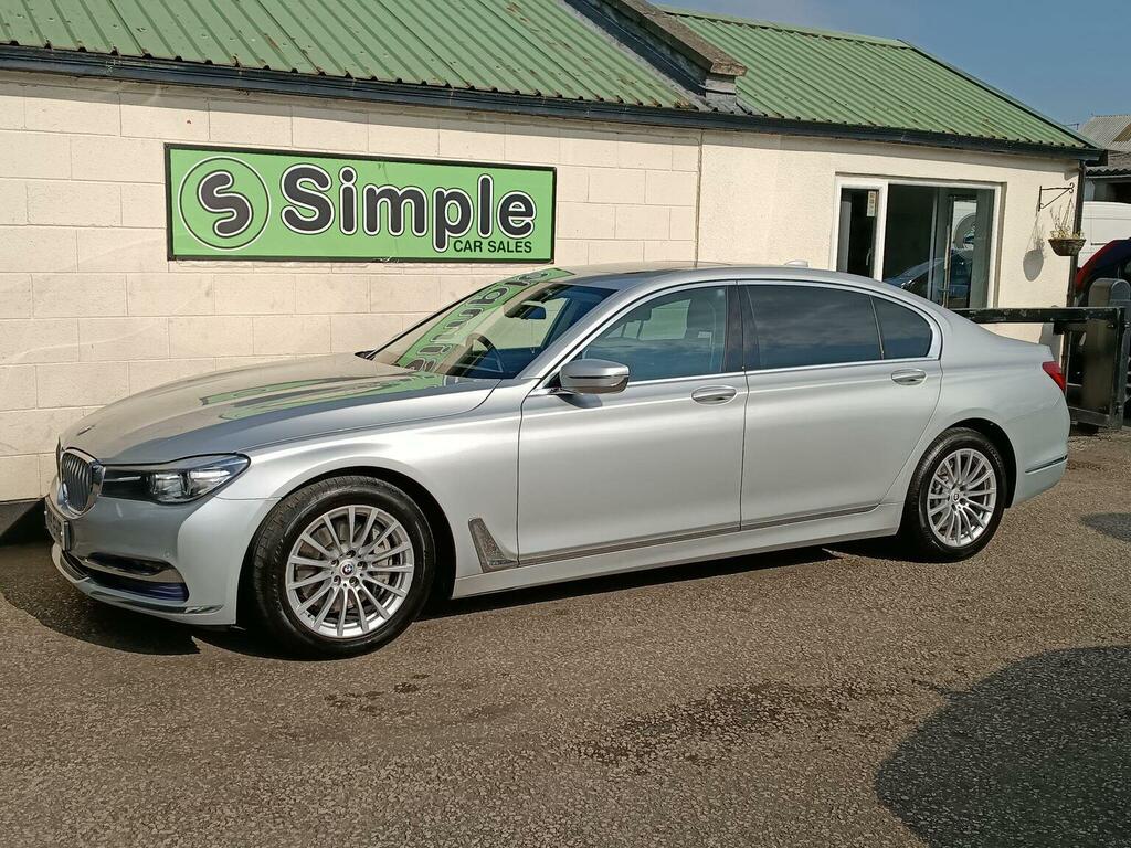 BMW 7 Series 3.0 730Ld Euro 6 Ss Silver #4