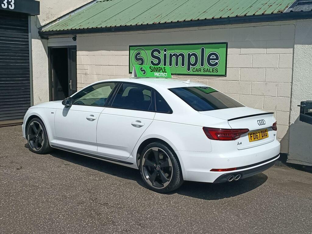 Audi A4 2.0 Tdi Black Edition Euro 6 Ss White #4
