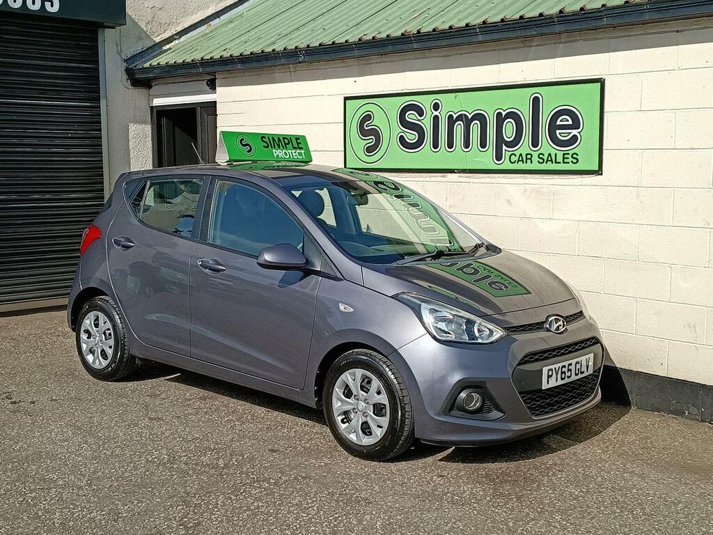 Hyundai I10 Hatchback 1.0 Se Euro 5 201565 Grey