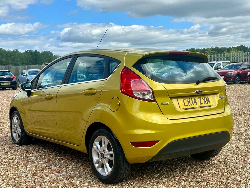 Ford Fiesta 1.0T Ecoboost Zetec Euro 5 Ss Yellow #6