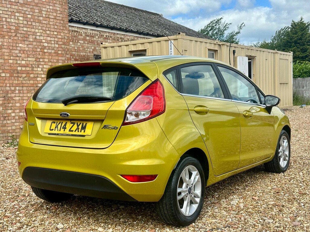 Ford Fiesta 1.0T Ecoboost Zetec Euro 5 Ss Yellow #4