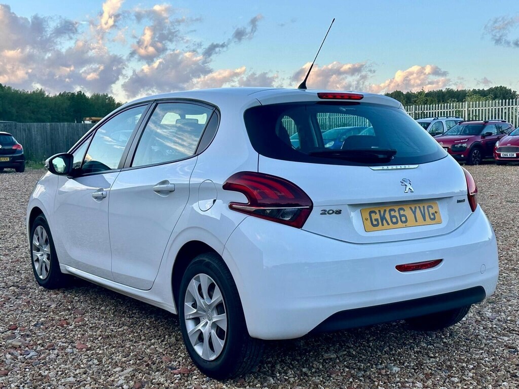Peugeot 208 1.0 Puretech Access Ac Euro 6 White #6