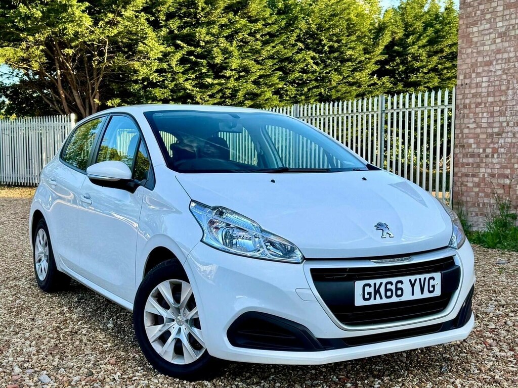 Peugeot 208 1.0 Puretech Access Ac Euro 6 White