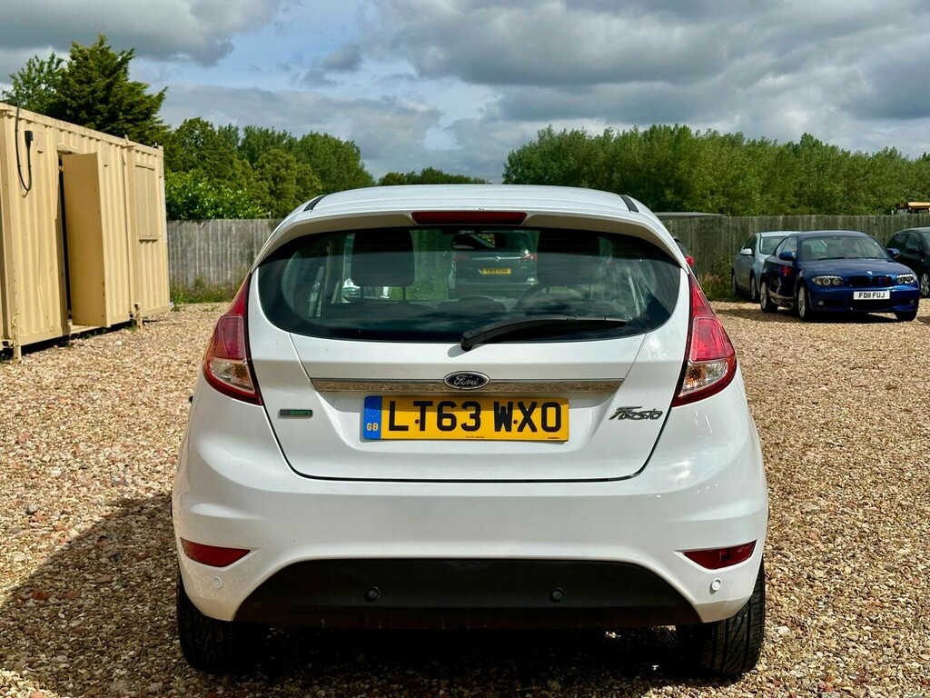 Ford Fiesta 1.0T Ecoboost Zetec Euro 5 Ss White #5