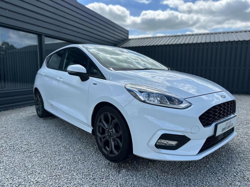 Ford Fiesta 1.0T Ecoboost St-line Euro 6 Ss 201818 White