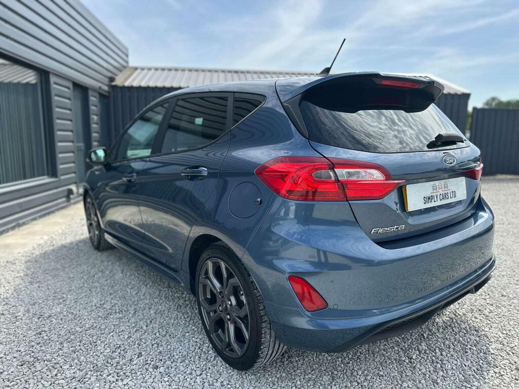 Ford Fiesta 1.0T Ecoboost St-line Edition Euro 6 Ss 20 WP20KXF Blue #5