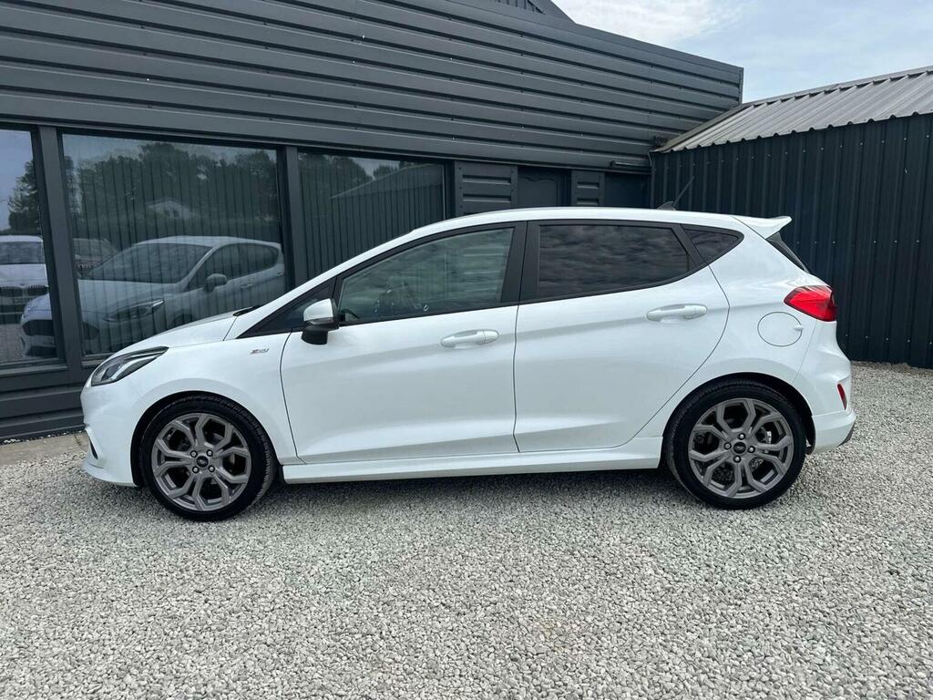 Ford Fiesta 1.0T Ecoboost St-line Euro 6 Ss 202020 GJ20AEY White #6