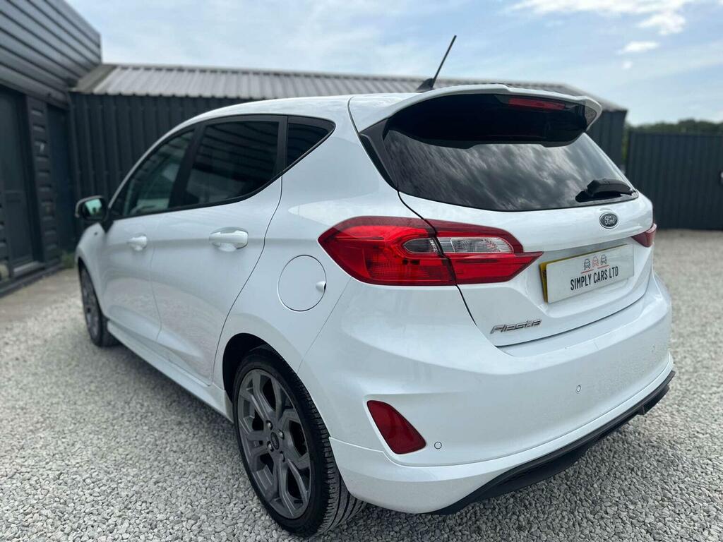 Ford Fiesta 1.0T Ecoboost St-line Euro 6 Ss 202020 GJ20AEY White #5