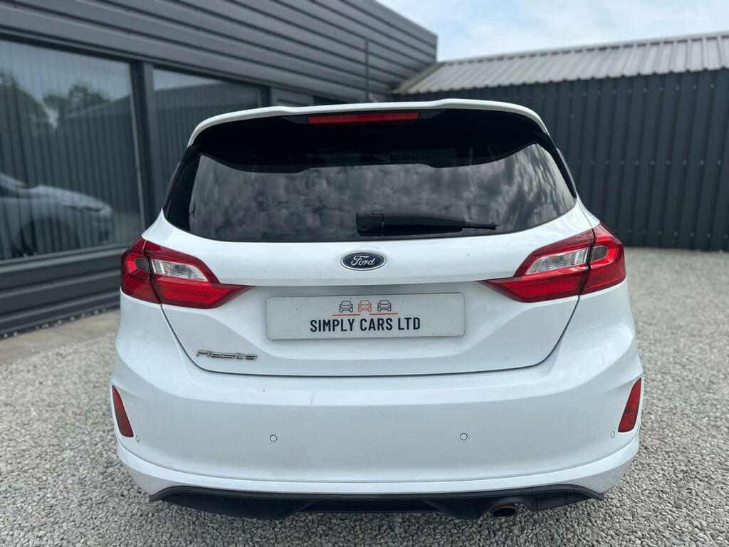 Ford Fiesta 1.0T Ecoboost St-line Euro 6 Ss 202020 GJ20AEY White #4