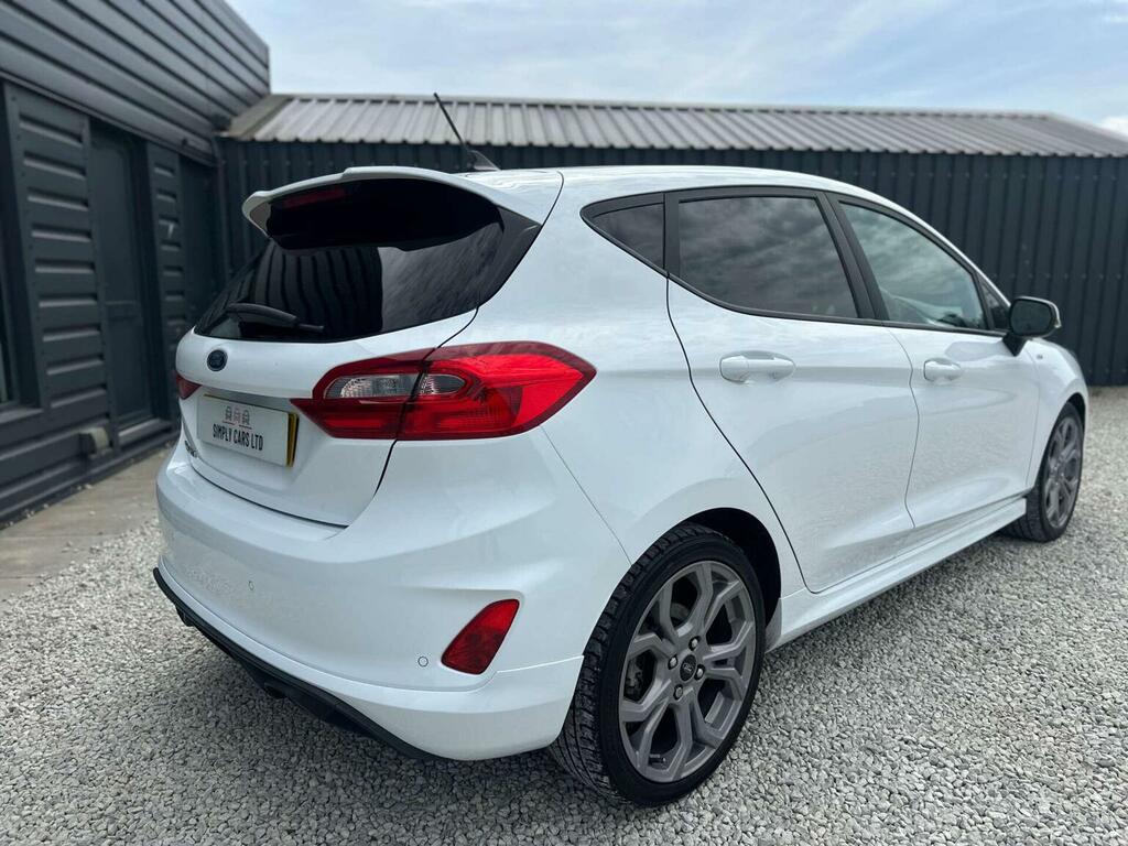 Ford Fiesta 1.0T Ecoboost St-line Euro 6 Ss 202020 GJ20AEY White #3