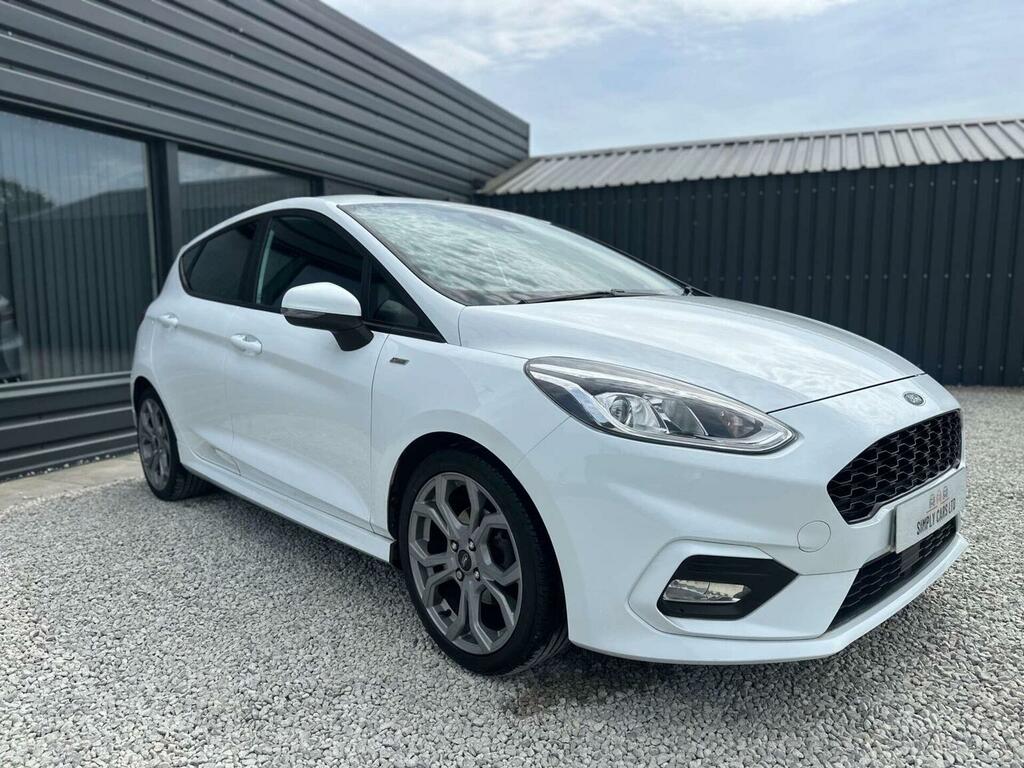 Ford Fiesta 1.0T Ecoboost St-line Euro 6 Ss 202020 White