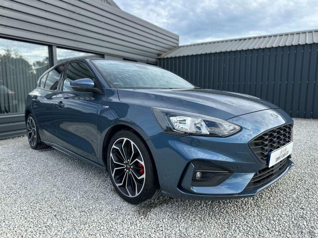 Ford Focus 1.0T Ecoboost St-line X Euro 6 Ss 201919 Blue