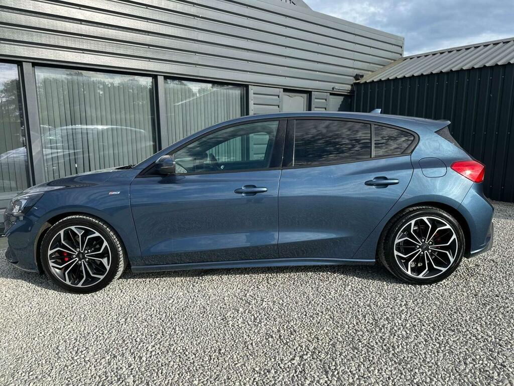 Ford Focus 1.0T Ecoboost St-line X Euro 6 Ss 201919 EK19YWW Blue #6