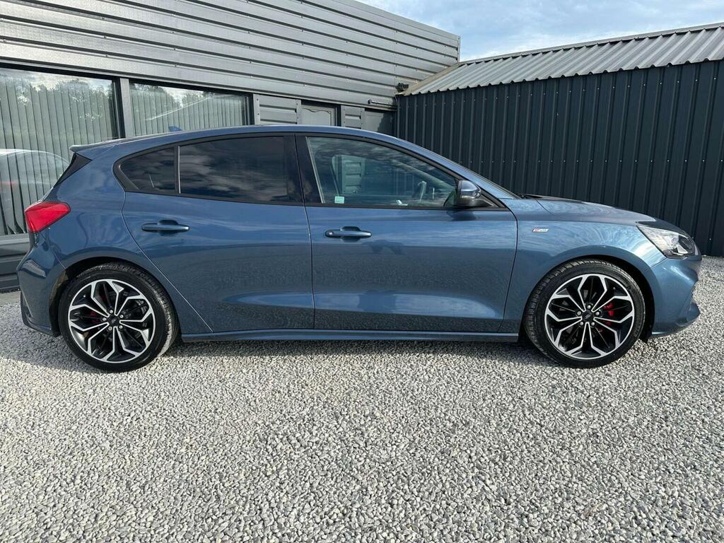 Ford Focus 1.0T Ecoboost St-line X Euro 6 Ss 201919 EK19YWW Blue #2
