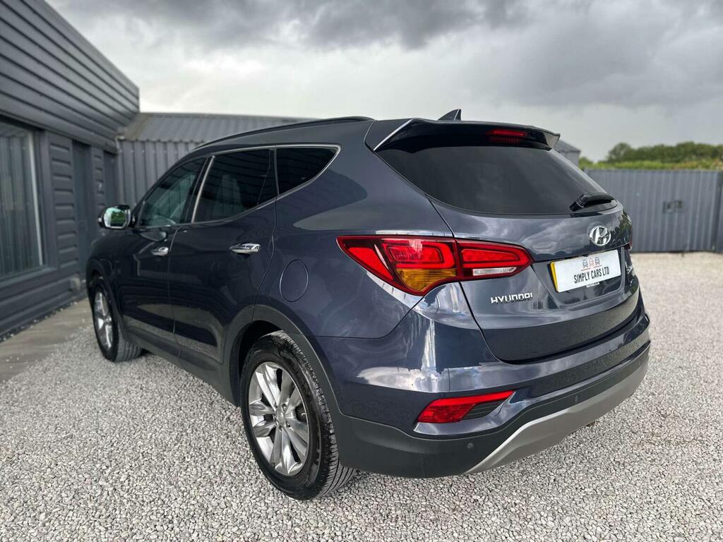 Hyundai Santa Fe 2.2 Crdi Blue Drive Premium 4Wd Euro 6 Ss MT67HYN Blue #5
