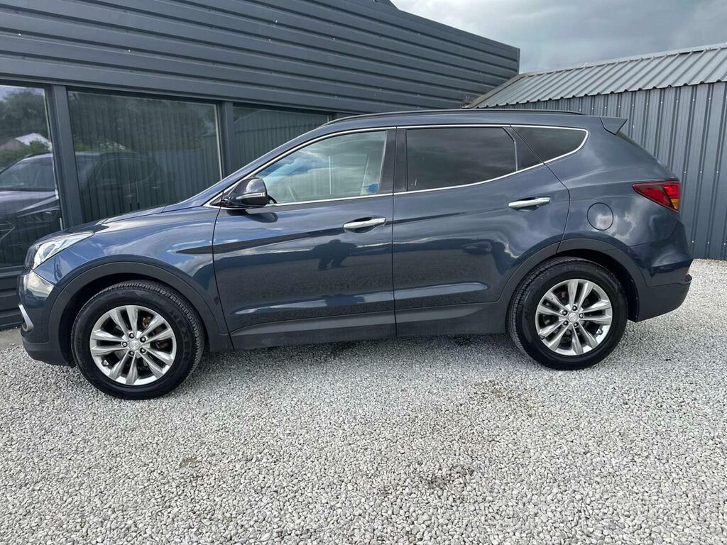 Hyundai Santa Fe 2.2 Crdi Blue Drive Premium 4Wd Euro 6 Ss MT67HYN Blue #6
