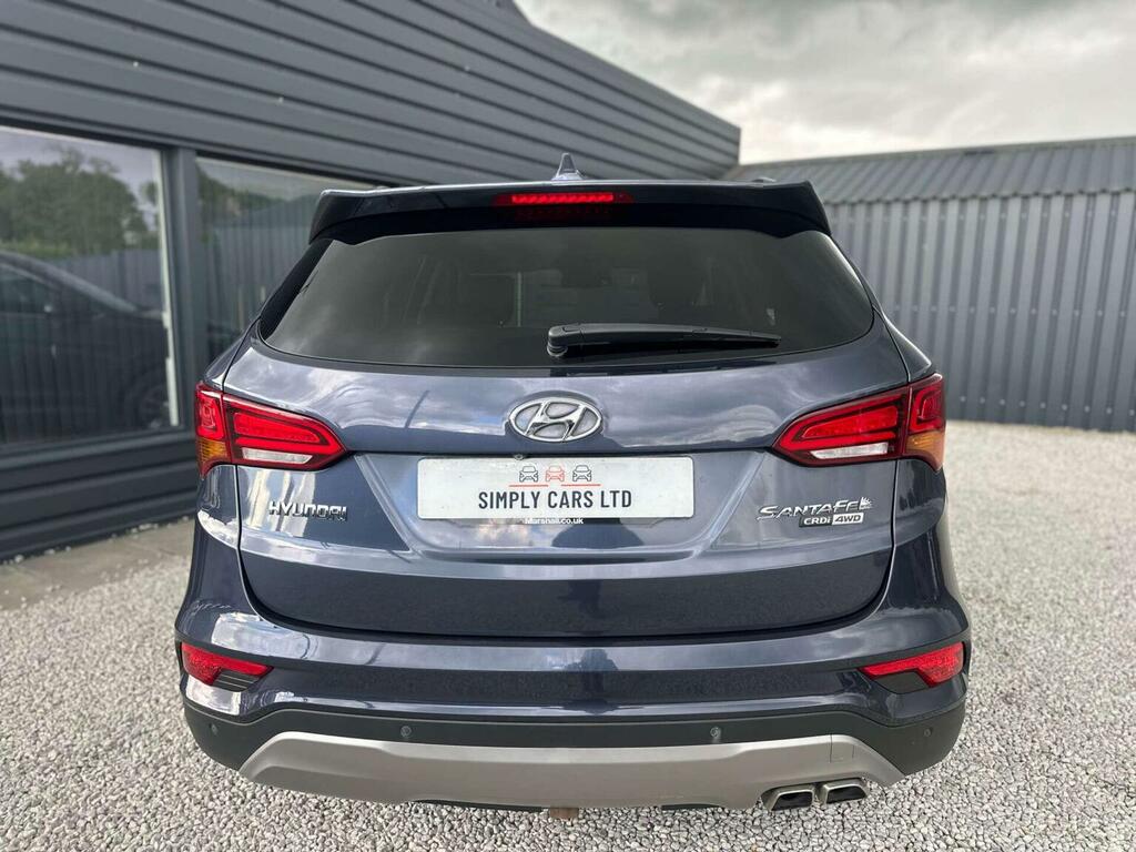 Hyundai Santa Fe 2.2 Crdi Blue Drive Premium 4Wd Euro 6 Ss MT67HYN Blue #4