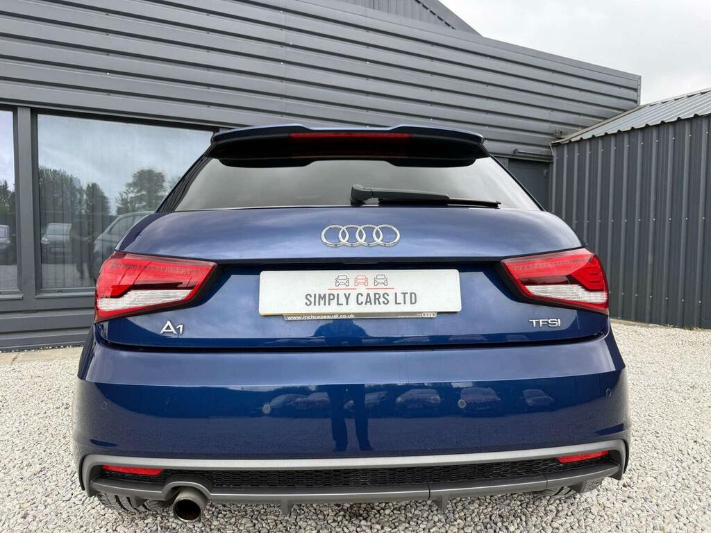 Audi A1 1.0 Tfsi S Line Euro 6 Ss Nav 201868 GK68VVD Blue #4