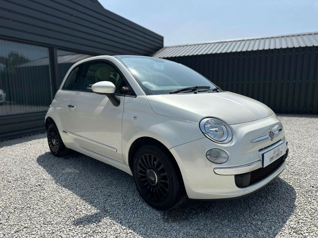 Fiat 500 1.2 Lounge Dualogic Euro 4 White