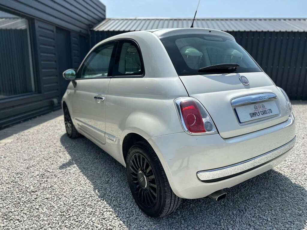 Fiat 500 1.2 Lounge Dualogic Euro 4 White #5