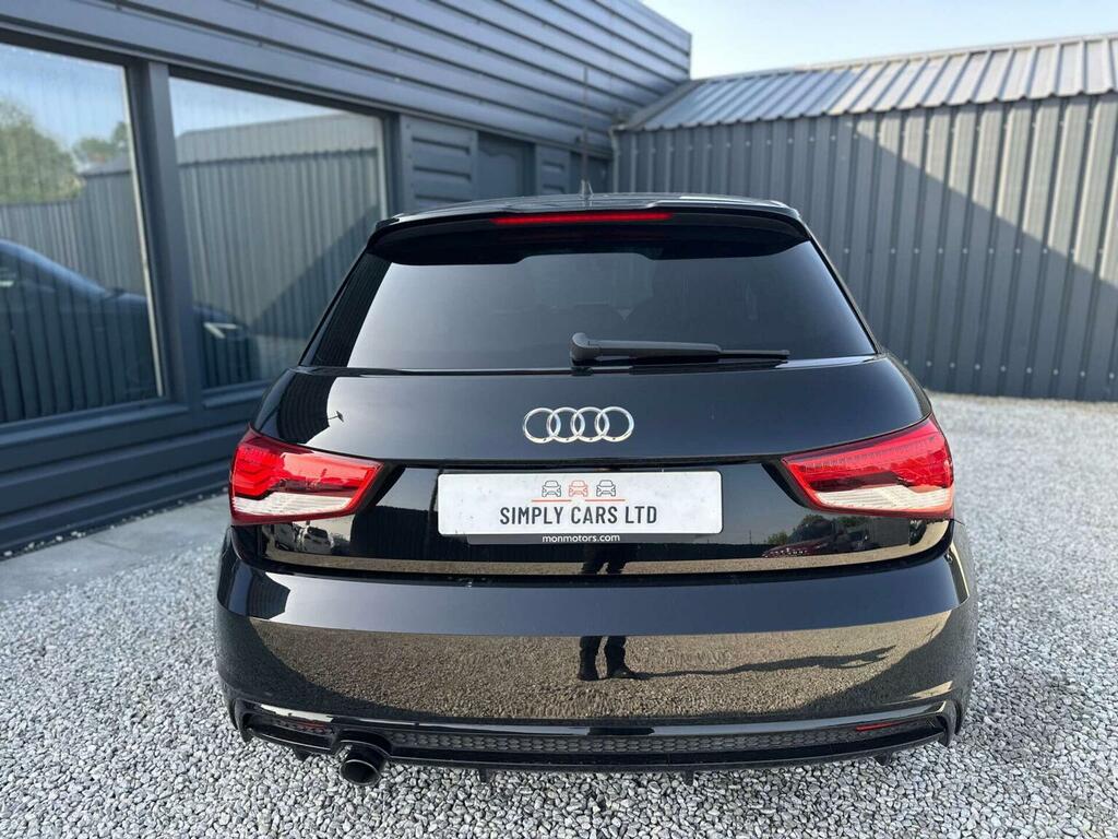 Audi A1 1.6 Tdi Black Edition Sportback Euro 6 Ss Black #4