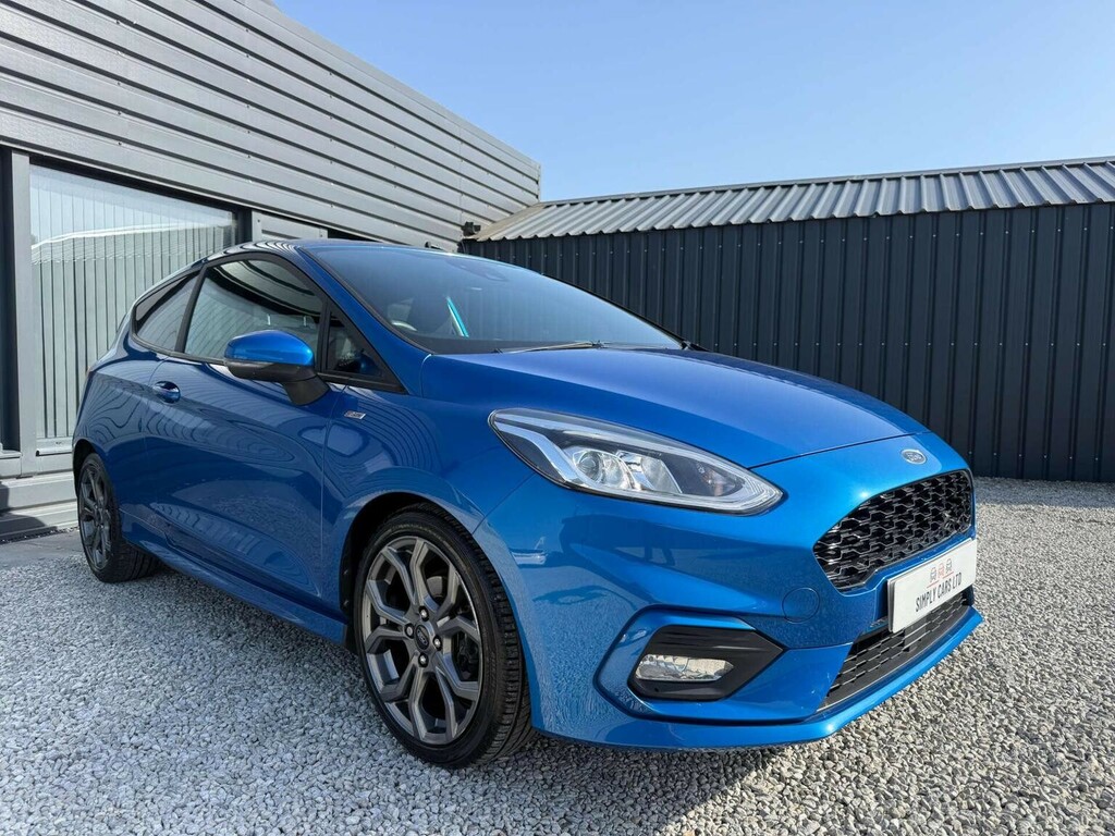 Ford Fiesta 1.0T Ecoboost St-line Euro 6 Ss Blue