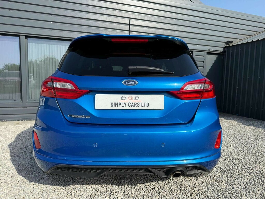 Ford Fiesta 1.0T Ecoboost St-line Euro 6 Ss Blue #4