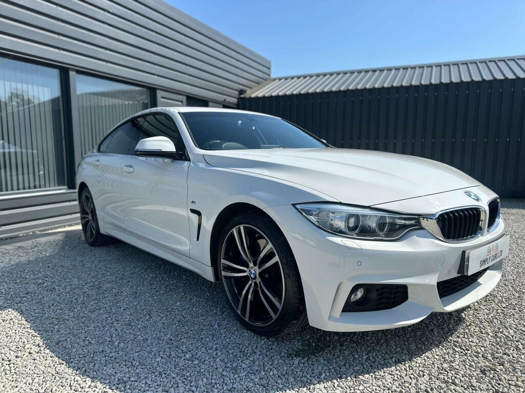 BMW 4 Series Gran Coupe 2.0 420I M Sport Xdrive Euro 6 Ss White