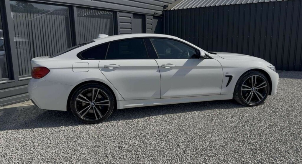 BMW 4 Series Gran Coupe 2.0 420I M Sport Xdrive Euro 6 Ss White #2