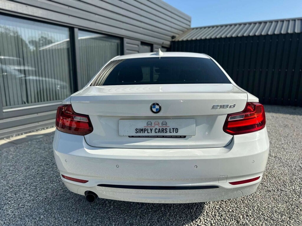 BMW 2 Series 2.0 218D Sport Euro 6 Ss White #4