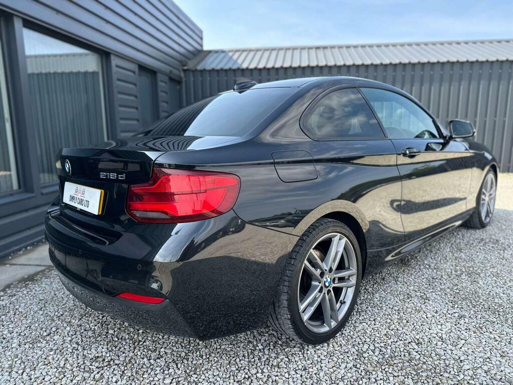 BMW 2 Series 2.0 218D M Sport Euro 6 Ss Black #3