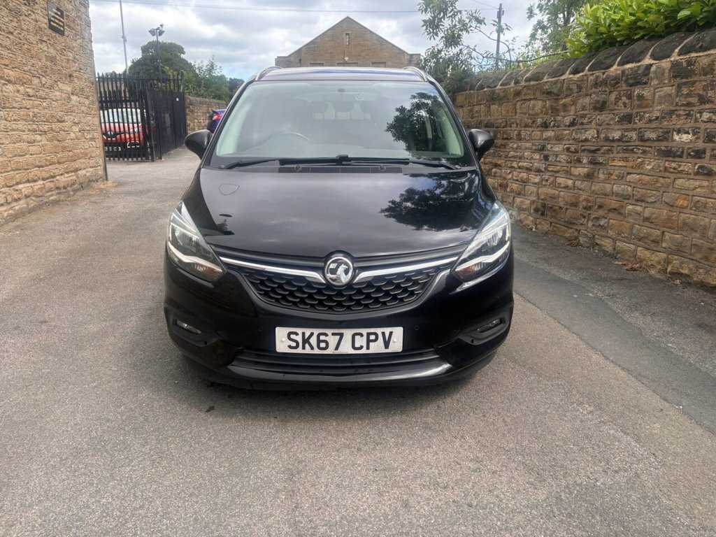 Vauxhall Zafira Tourer 1.4L Sri Nav SK67CPV Black #2