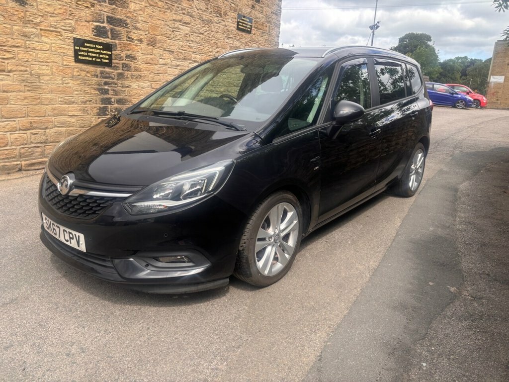 Vauxhall Zafira Tourer 1.4L Sri Nav SK67CPV Black #3